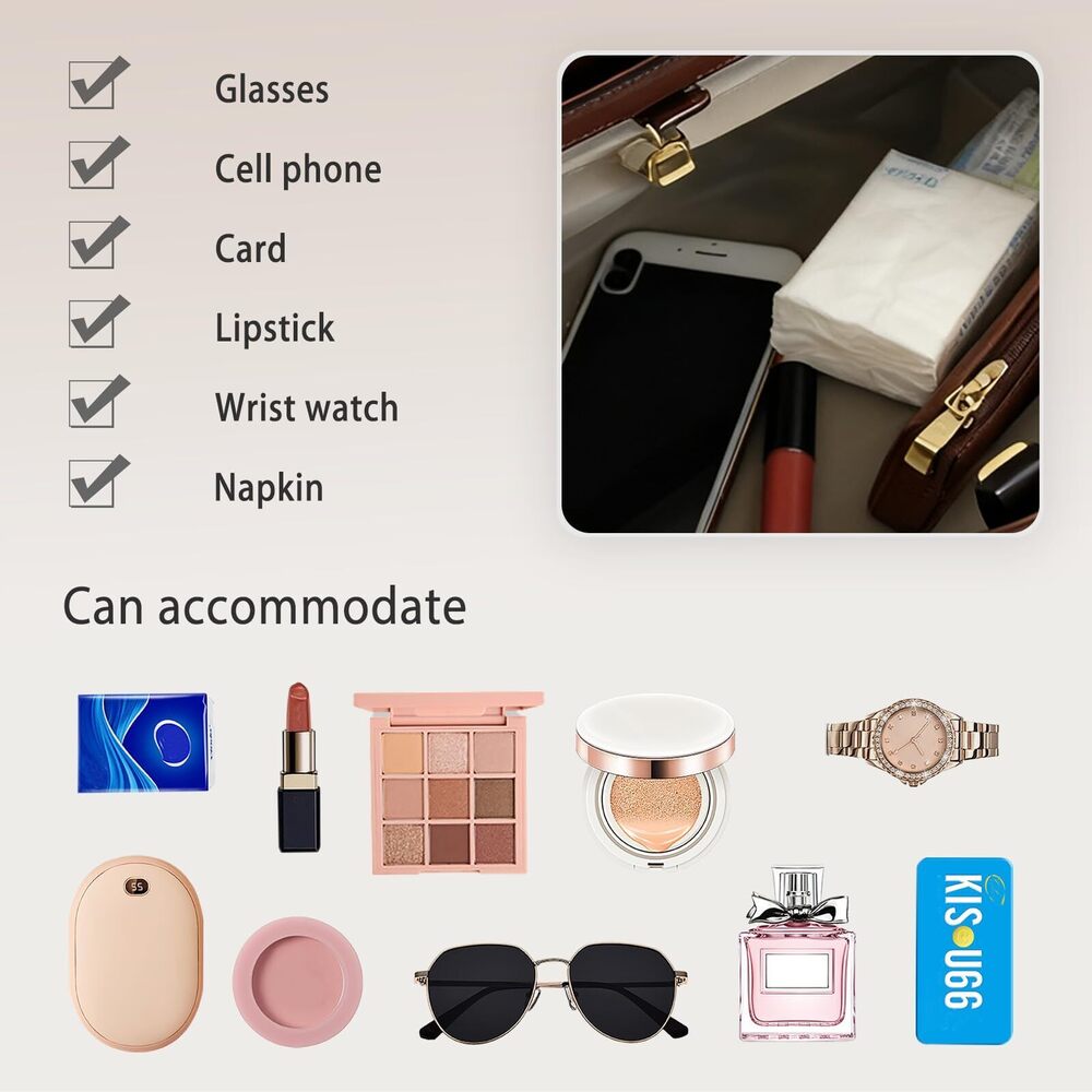 1844 Frosted Shoulder Bag Tote Handbag with Flap Design Medium Capacity - Picture 5 of 6